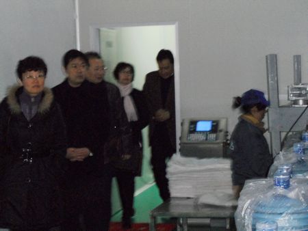 省食物安委会向导考察008PG国际公司-008PG国际饮用水